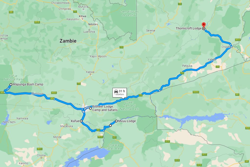 Voyage organisé en Zambie