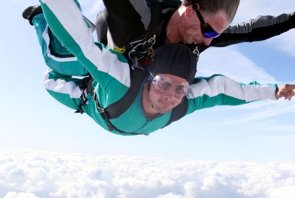 saut en parachute Namibie