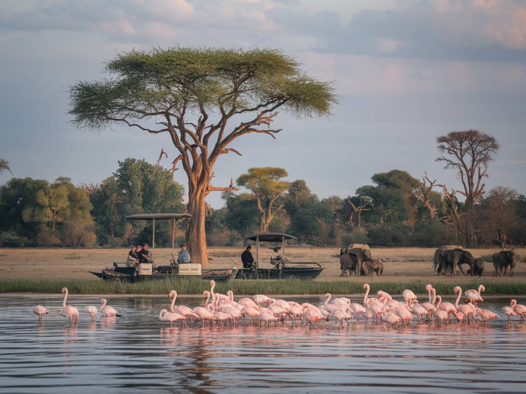**Balise Title :** Top 10 des activités incontournables à faire au Botswana pour les aventuriers --- En tant que Julien, rédacteur web de l'agence Hors Pistes, je vous emmène à la découverte des paysages fascinants et des expériences uniques qu'offre l'Afrique Australe. Aujourd'hui, cap sur le Botswana, une destination incontournable pour les aventuriers en quête d'émotions fortes et de nature sauvage préservée. ### 1. Explorer le delta de l'Okavango en mokoro Naviguer en pirogue traditionnelle au cœur de l’un des plus grands deltas intérieurs du monde est une expérience magique. Silencieusement, vous glisserez sur l’eau à la découverte d'une faune extraordinaire. ### 2. Observer la faune dans le parc national de Chobe Connue pour ses impressionnants troupeaux d’éléphants, cette réserve abrite également lions, buffles et nombreuses antilopes. Un safari en bateau sur la rivière Chobe offre une autre perspective incroyable sur ce joyau naturel. ### 3. Partir en safari au cœur de la réserve de Moremi La réserve de Moremi est l’un des meilleurs endroits d’Afrique pour observer les prédateurs en action. Entre paysages de savane, forêts de mopanes et marécages, les safaris y sont d’une richesse incomparable. ### 4. Camper sous les étoiles au Makgadikgadi Les vastes pans salins de Makgadikgadi offrent un décor lunaire à couper le souffle. Dormir à la belle étoile dans ce désert immaculé est une expérience inoubliable où l’on se sent véritablement seul au monde. ### 5. Suivre les lions du Kalahari Les dunes rouges du désert du Kalahari abritent une faune incroyable, dont les célèbres lions à crinière noire. Une immersion dans cette région reculée promet son lot d’émotions et de rencontres sauvages. ### 6. Observer les énormes colonies de flamants roses En saison des pluies, des milliers de flamants roses viennent se nourrir et se reproduire sur les lacs salés du Botswana. Un spectacle majestueux pour les amateurs de photographie animalière. ### 7. Découvrir les peintures rupestres de Tsodilo Hills Classé au patrimoine mondial de l’UNESCO, ce site regroupe plus de 4 500 peintures rupestres datant de plusieurs milliers d’années. Une plongée fascinante dans l’histoire ancestrale du Botswana. ### 8. Expérimenter une marche avec les Bushmen Les San, peuple ancestral du Kalahari, partagent leur mode de vie et techniques de survie à travers des randonnées où l’on apprend à traquer les animaux et à reconnaître les plantes médicinales. ### 9. Observer les zèbres en migration Chaque année, l’une des plus grandes migrations animales d’Afrique se déroule entre le Botswana et la Namibie, avec des milliers de zèbres en mouvement. Un spectacle naturel à couper le souffle. ### 10. Vivre une aventure hors des sentiers battus en 4x4 Pour une expérience immersive totale, partir en road trip en 4x4 permet d’explorer des réserves reculées et d’accéder à des paysages grandioses loin des foules. Que vous soyez passionné de safaris ou en quête d’aventures uniques, un [safari au Botswana](https://www.horspistes-afrique-australe.com/botswana/) promet un voyage extraordinaire à la rencontre d’une nature encore préservée. Découvrez cette destination d’exception avec Hors Pistes et préparez-vous à vivre une immersion inoubliable au cœur de l’Afrique sauvage.