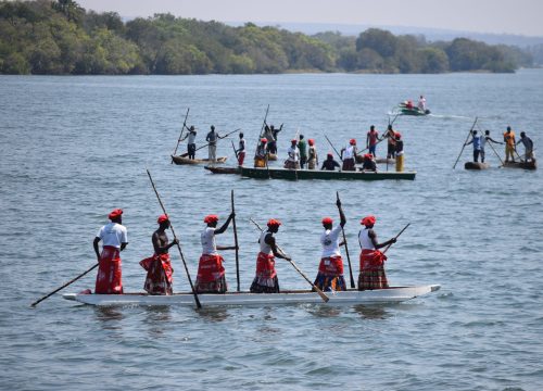 Cérémonie fleuve Zambèze